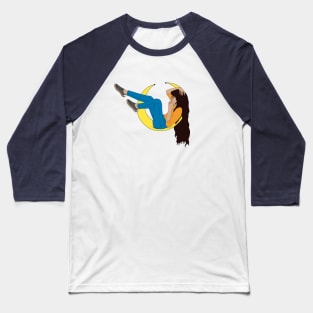 Moon girl Baseball T-Shirt